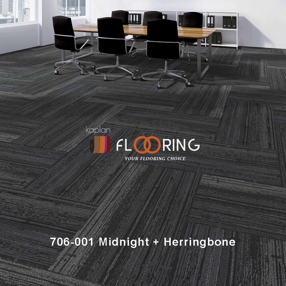 Context 706-001 Midnight Carpet Tile - Next Floor