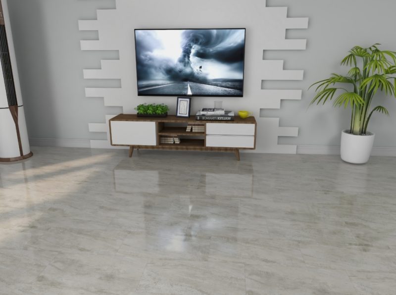Limestone NAF Aquatile Vinyl Tile 5mm Kaplan Flooring London
