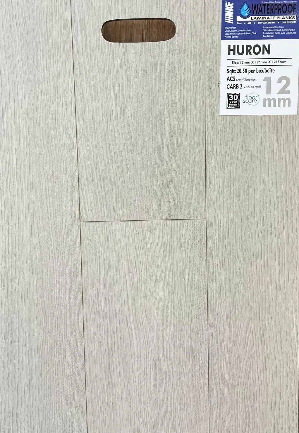 Huron NAF 12mm Waterproof Laminate - Image 2